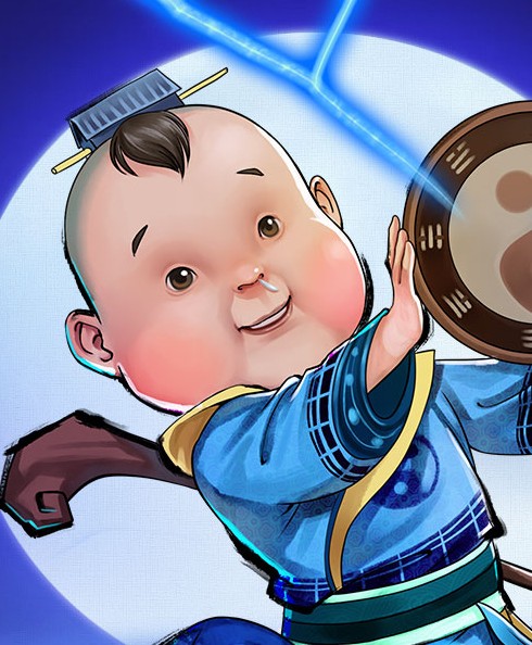 掌电法师职业原画